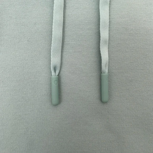 Lululemon City Sweat Pullover Hoodie Men's XL Silver Blue French Terry - Picture 10 of 13